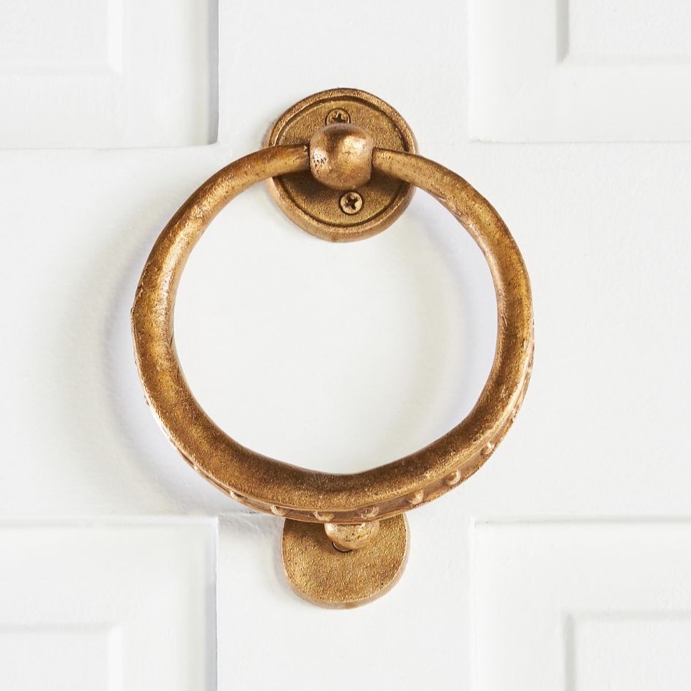 Anthropologie Ania Brass Door Knocker - Picture 10 of 10